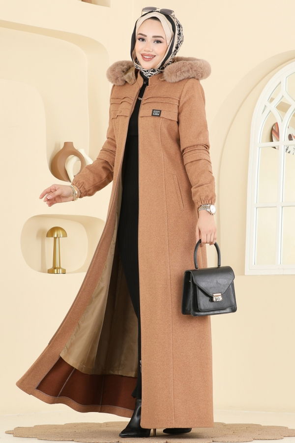 Modaselvim Topcoat / Puffer Topcoat 2076OZT1013 Tan