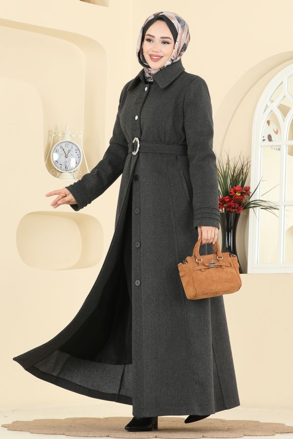 Modaselvim معطف / مانطو معطف رمادي غامق 2078OZT1013