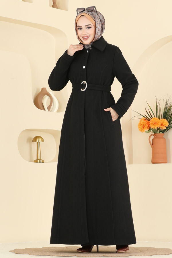 Modaselvim معطف / مانطو معطف أسود 2078OZT1013
