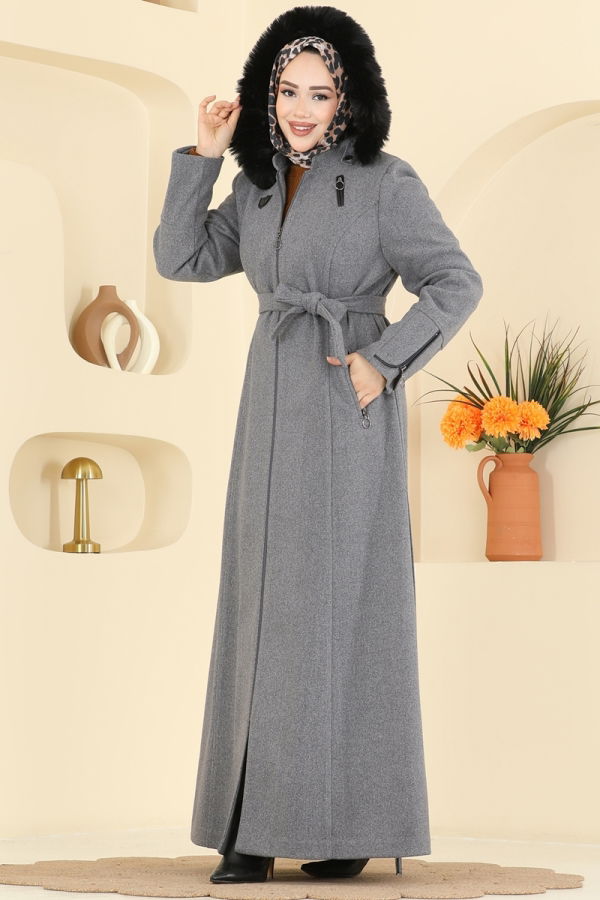 Modaselvim معطف / مانطو معطف رمادي 2080OZT1013
