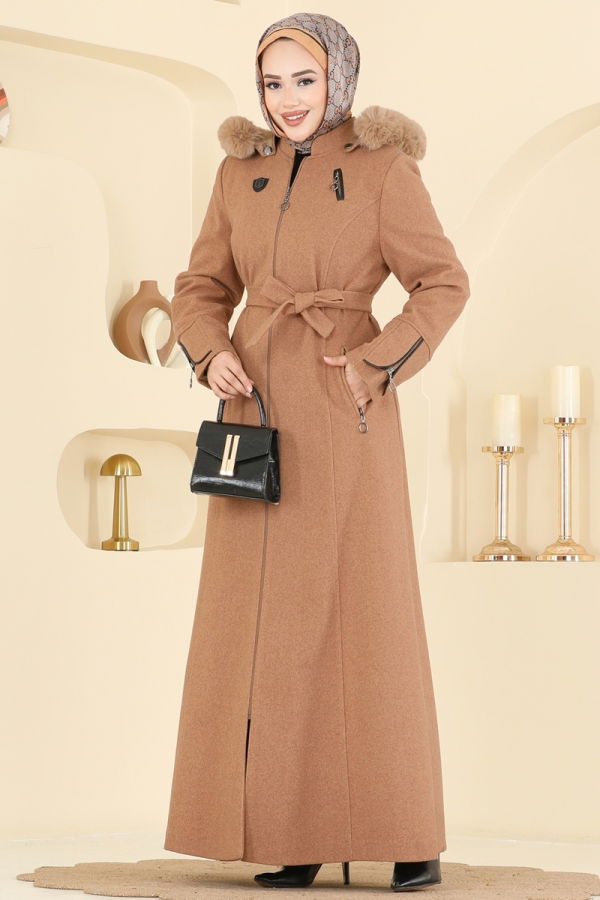 Modaselvim Topcoat / Puffer Topcoat 2080OZT1013 Tan