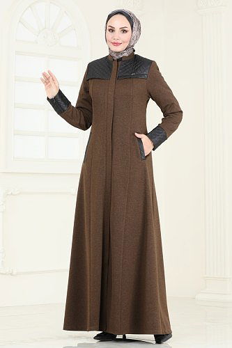 moda selvim Topcoat 2250EDM718 Tan - Thumbnail