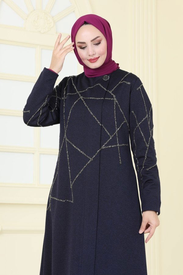 Topcoat 2263EDM718 Navy Blue - 3