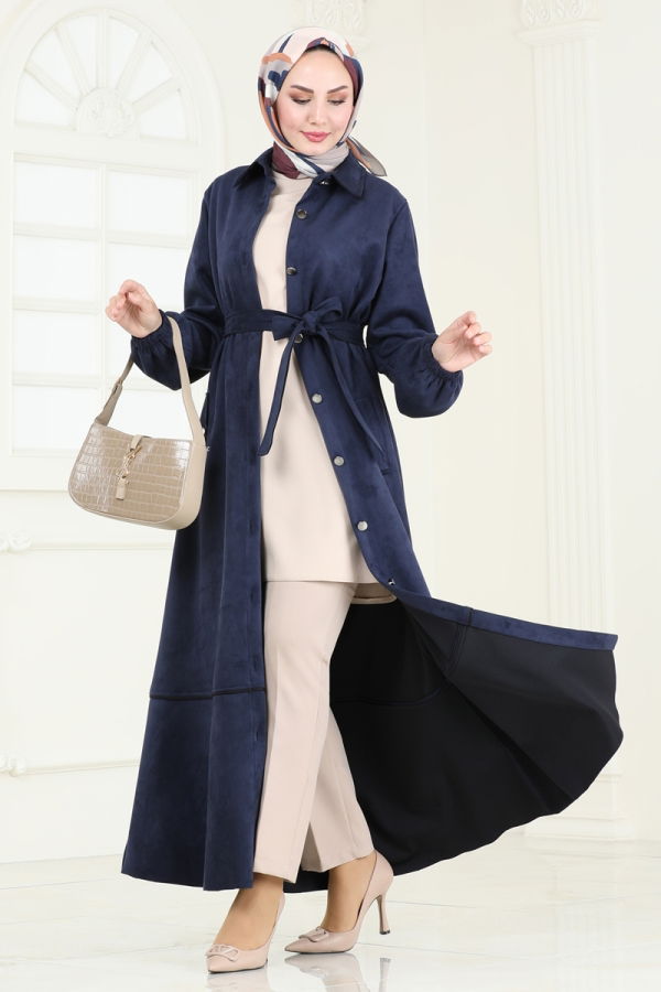 Topcoat 5282AL357 Navy Blue - 1