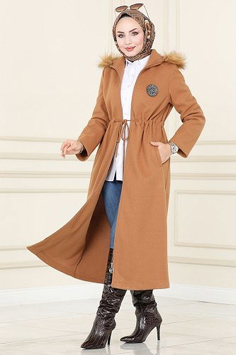 moda selvim Topper 2304MRK805 Tan - Thumbnail