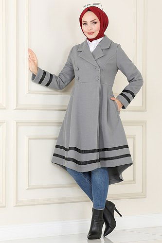 moda selvim Topper 2305MRK805 Gray - Thumbnail