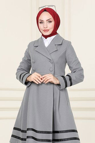 moda selvim Topper 2305MRK805 Gray - Thumbnail