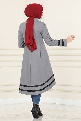 moda selvim Topper 2305MRK805 Gray - Thumbnail