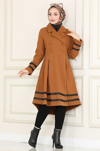 moda selvim 2305MRK805 رملي ستره شتويه - Thumbnail