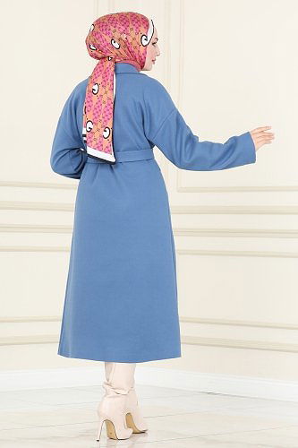 moda selvim Topper 2409SVT808 Indigo - Thumbnail