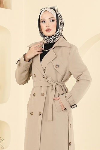 moda selvim ترانشكوت بيج 042OZT1013 - Thumbnail