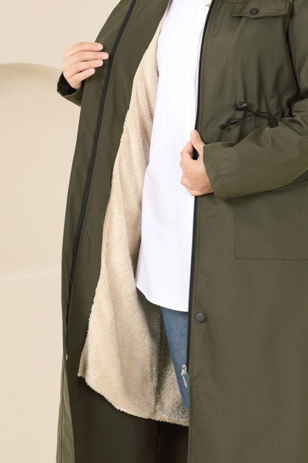 Trenchcoat 0818MSA980 Khaki - 5