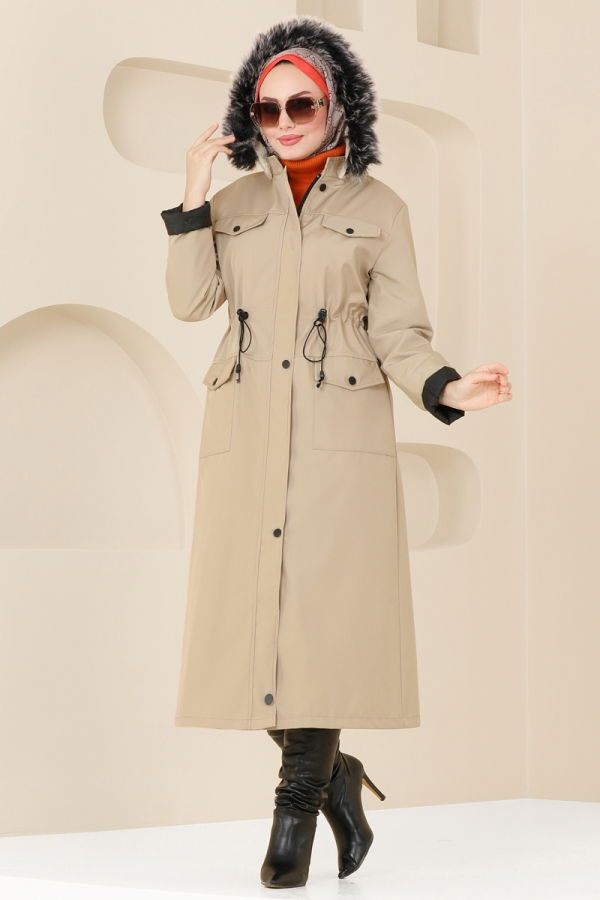 Trenchcoat 0818MSA980 Stone - 2