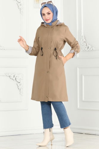 moda selvim Trenchcoat 1001MSA980 Vision - Thumbnail