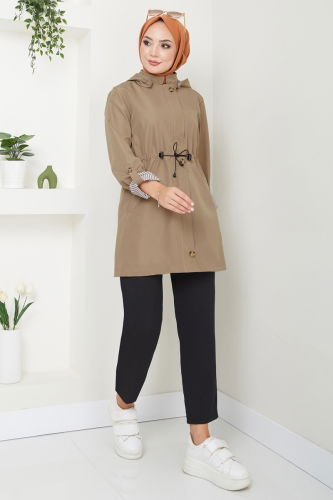 moda selvim Trenchcoat 1002MSA980 Vision - Thumbnail