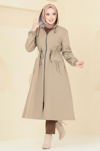 moda selvim Trenchcoat 1005MSA980 Vision - Thumbnail