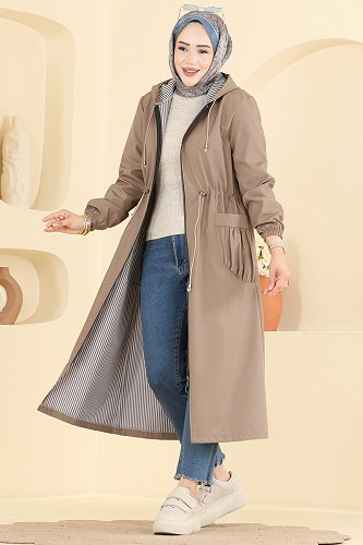 moda selvim Trenchcoat 1005MSA980 Vision - Thumbnail