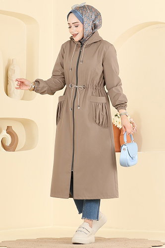 moda selvim Trenchcoat 1005MSA980 Vision - Thumbnail