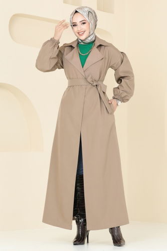 moda selvim Trenchcoat 125EMS872 Vision - Thumbnail