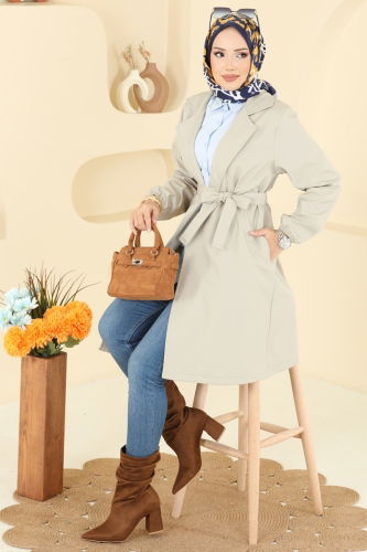 M.P.R. - Trenchcoat 21195MPR1163 Stone