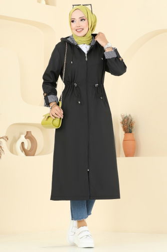 M.S.A. - Trenchcoat 2511MSA980 Black