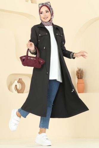 M.S.A. - Trenchcoat 2514MSA980 Black