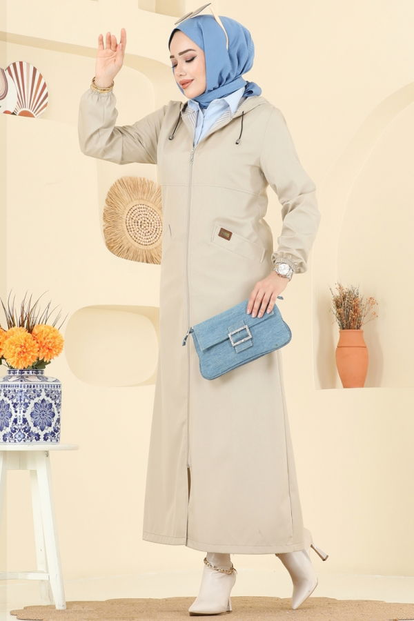 Modaselvim Trenchcoat Trenchcoat 2521MSA980 Stone