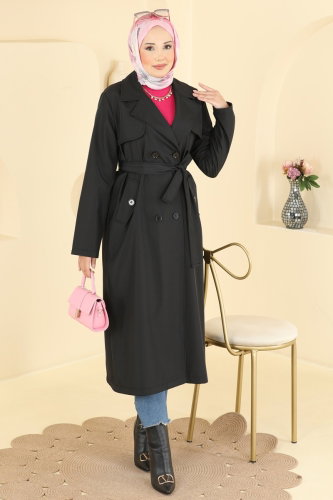 M.S.A. - Trenchcoat 2633MSA980 Black