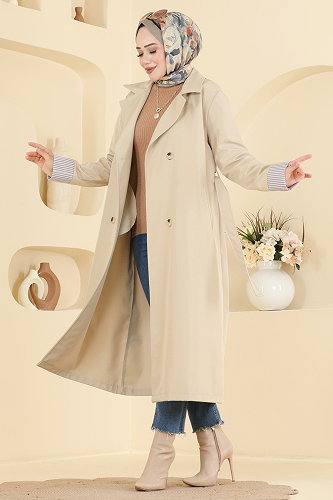 moda selvim ترانشكوت بيج 2638MSA980 - Thumbnail