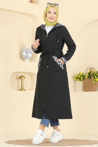 A.S.M.K. - Trenchcoat 2659ASMK1074 Black