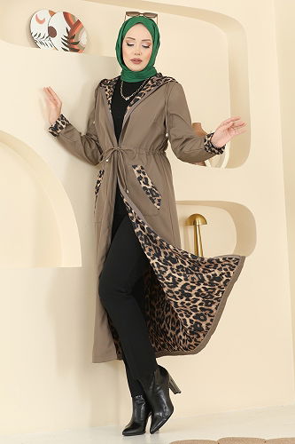 moda selvim ترانشكوت بيج غامق 2659ASMK1074 - Thumbnail