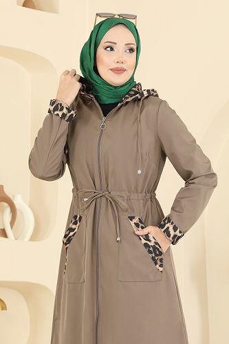 moda selvim ترانشكوت بيج غامق 2659ASMK1074 - Thumbnail