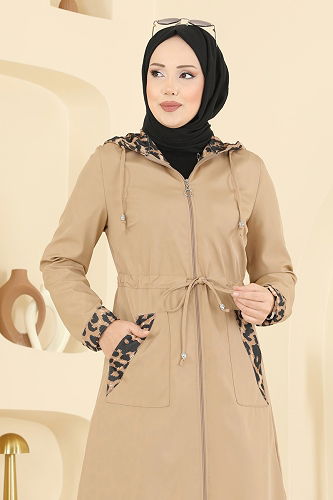 moda selvim Trenchcoat 2659ASMK1074 Vision - Thumbnail