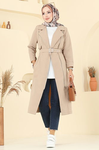 moda selvim Trenchcoat 2718SL432 Vision - Thumbnail