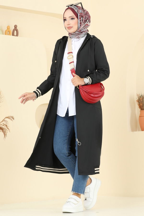 Modaselvim NET 20%+20% DISCOUNT IN THE CARD Trenchcoat 2722SL432 Black