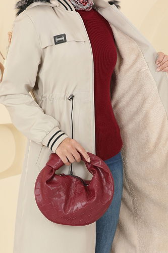 moda selvim Trenchcoat 2815MSA980 Stone - Thumbnail