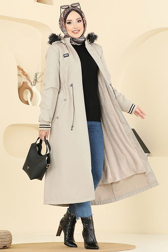 moda selvim ترانشكوت بيج 2817MSA980 - Thumbnail