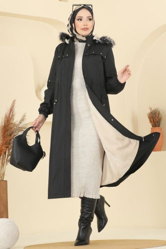 M.S.A. - Trenchcoat 2818MSA980 Black
