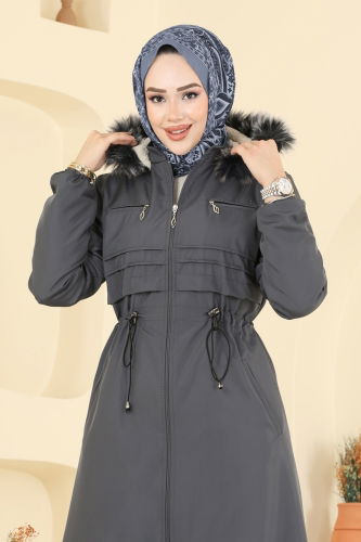 M.S.A. - Trenchcoat 2820MSA980 Smoked