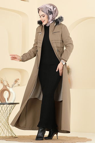 moda selvim Trenchcoat 2820MSA980 Vision - Thumbnail