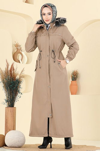 moda selvim Trenchcoat 2823MSA980 Vision - Thumbnail