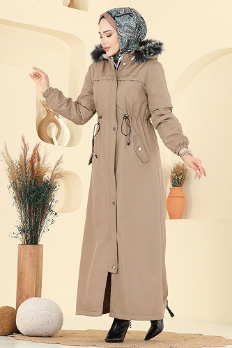 moda selvim Trenchcoat 2823MSA980 Vision - Thumbnail