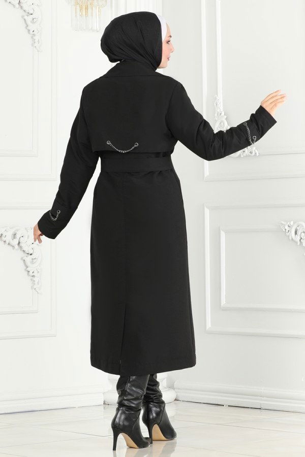 Trenchcoat 3014DFL152 Black - 6