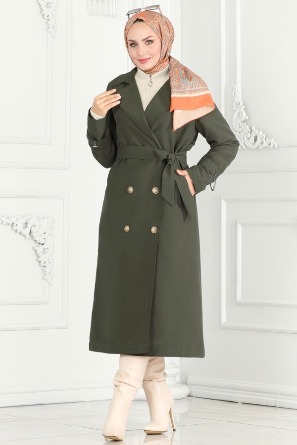 Modaselvim Trenchcoat TRENCHCOAT 3014DFL152 Khaki