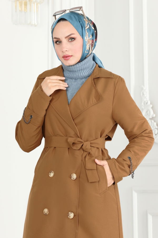 Trenchcoat 3014DFL152 Tan - 4