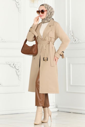 moda selvim TRENCHCOAT 3019KTR750 Light Vision - Thumbnail