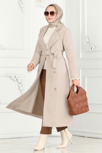 D.F.L. - TRENCHCOAT 3020DFL152 Stone