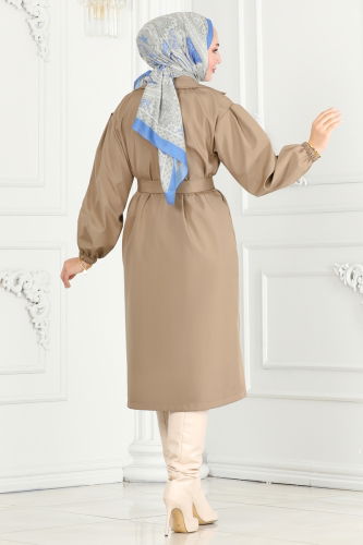 moda selvim Trenchcoat 3021KTR750 Vision - Thumbnail