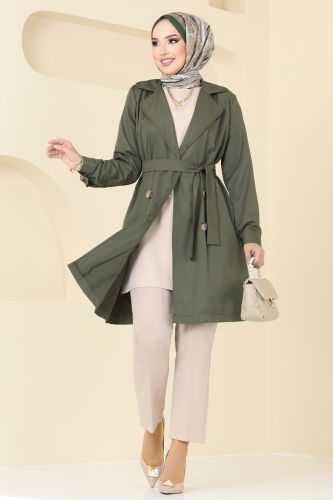 T.E.G. - Trenchcoat 4082TEG847 Khaki