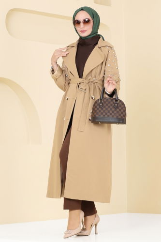 M.D.H. - Trenchcoat 4629MDH809 Latte